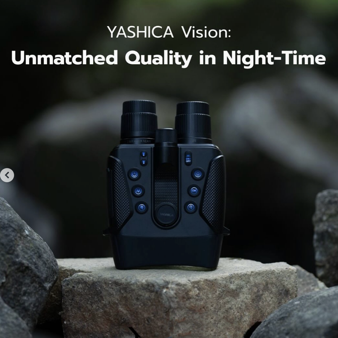 YASHICA:Binocular Night Vision Capture Night in 4K