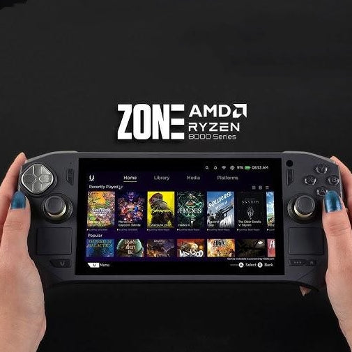 ZOTAC Portable PC Gaming Console with AMD 8840U,AMOLED,16GB LPDDR5X