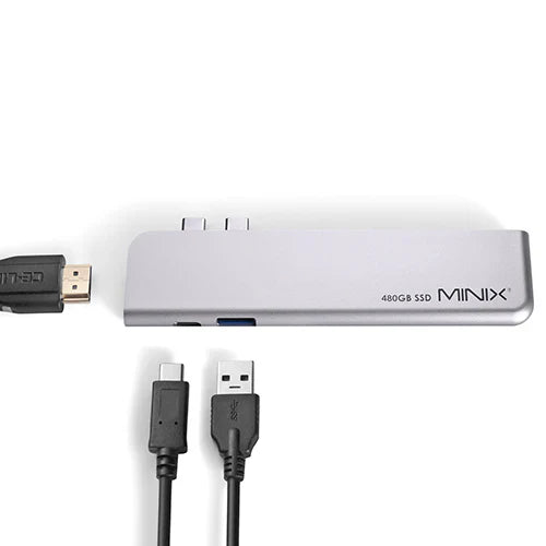 MINIX: USB-C Multiport SSD Storage Hub for MacBook Air/Pro
