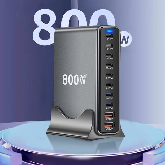 880W GaN 10Ports PD Charger