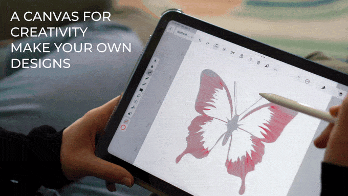 Oasis Mini: Kinetic Art Canvas