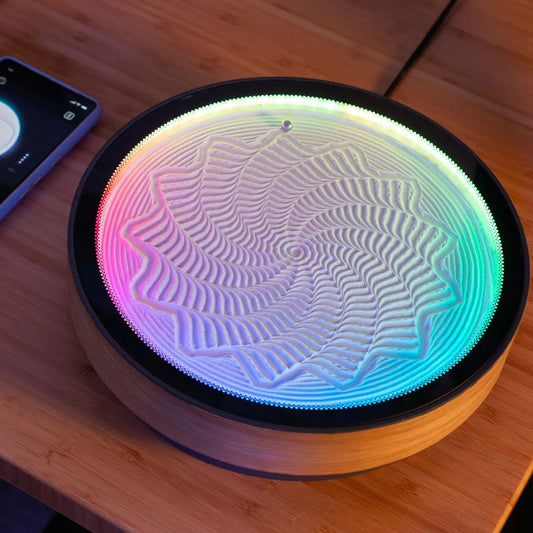 Oasis Mini: Kinetic Art Canvas