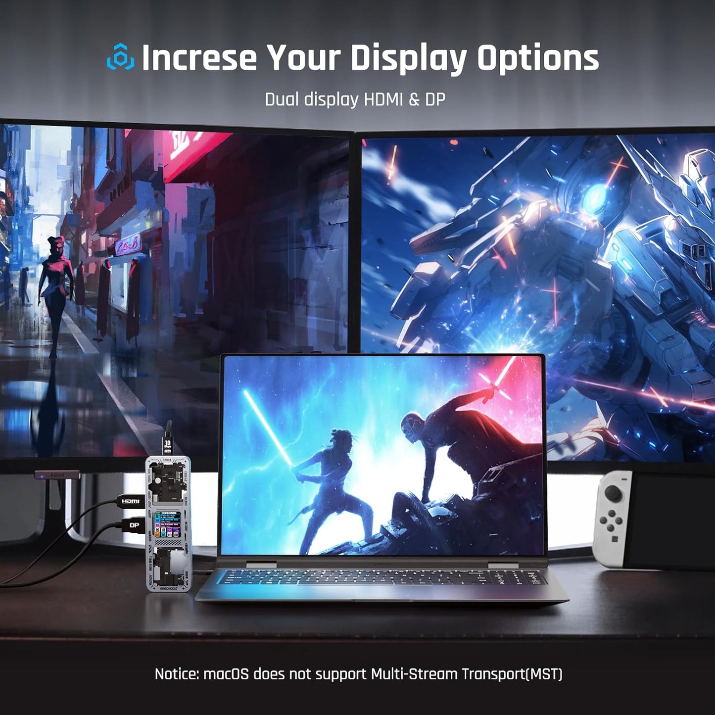 Dockcase: Smart USB-C Hub 10-in-1 Explorer Edition