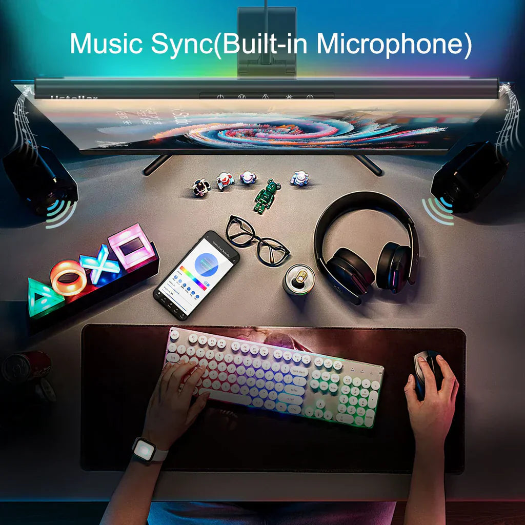 Smart RGB Screen Light with Vocie Control