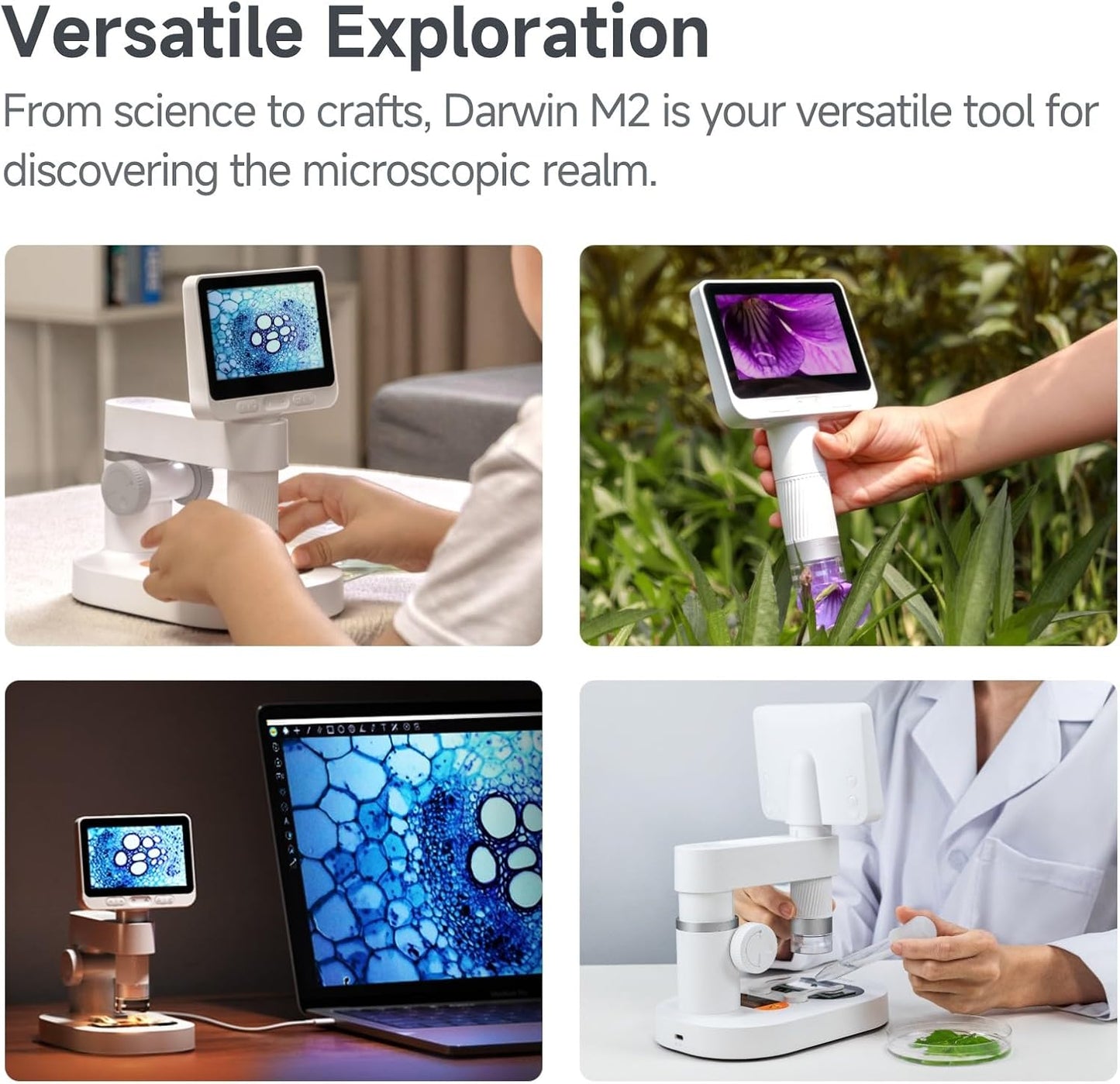 Darwin M2 - The World's First Detachable Digital Microscope