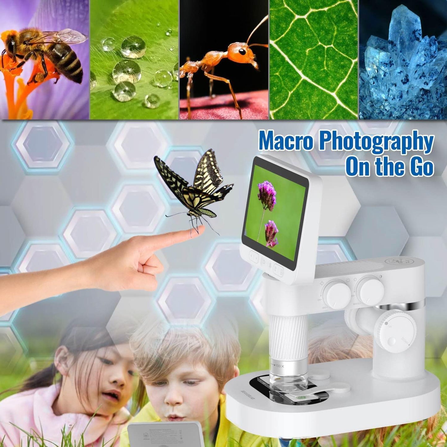 Darwin M2 - The World's First Detachable Digital Microscope