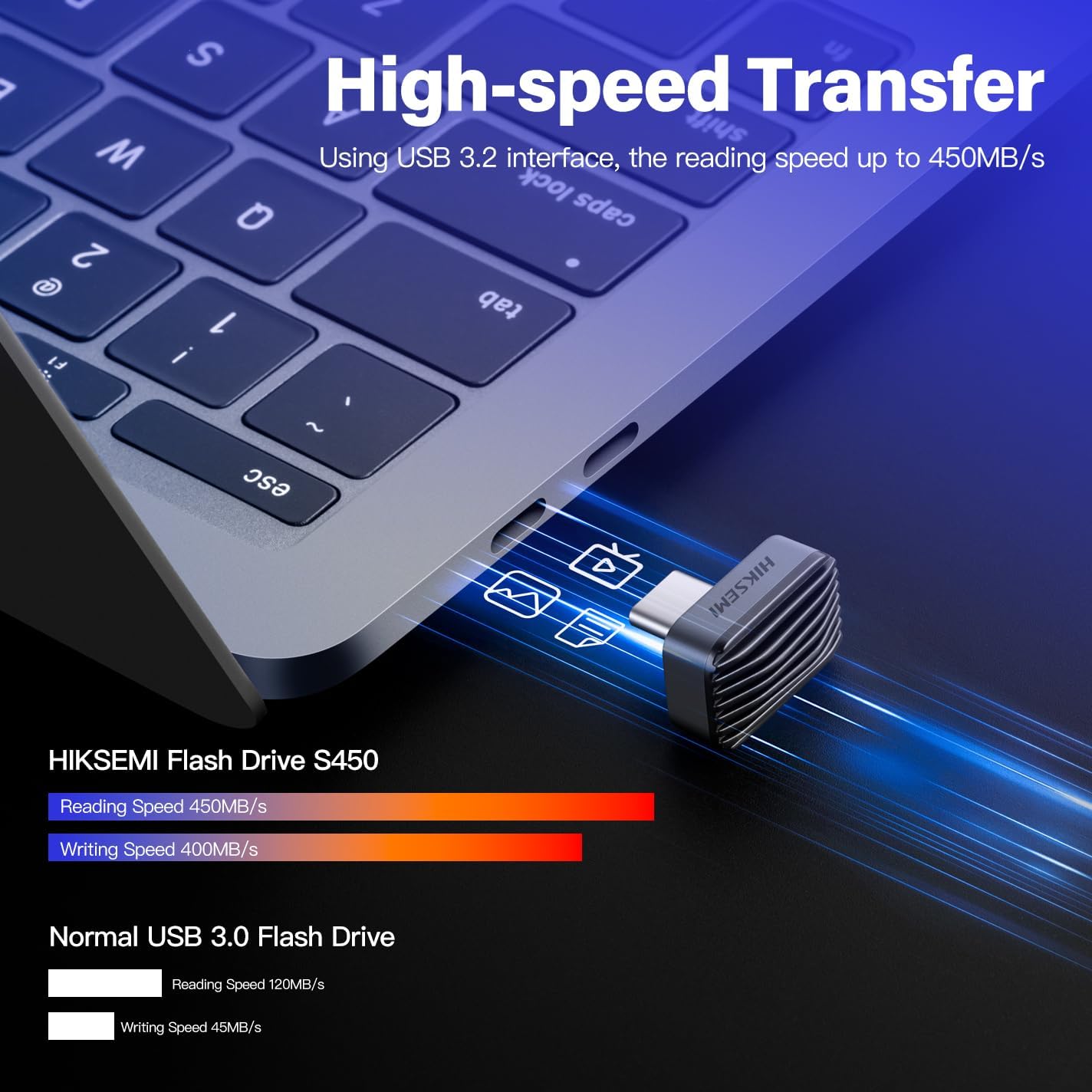 HIKSEMI USB C External Nano SSD