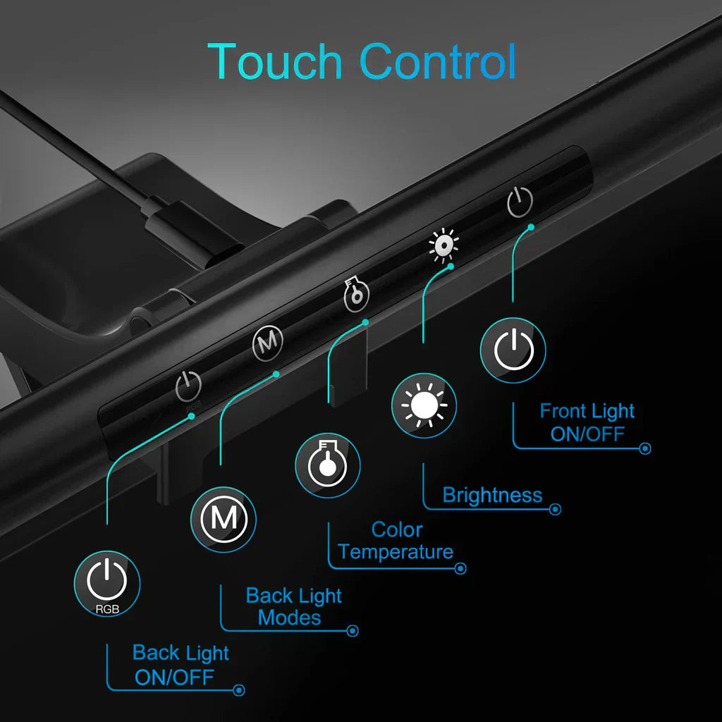 Smart RGB Screen Light with Vocie Control