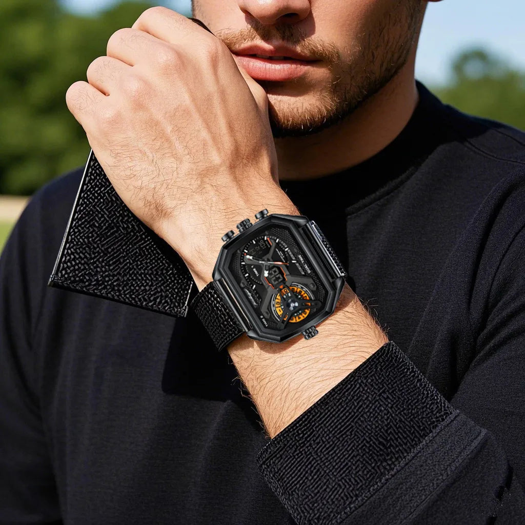 Unique Dual Movement Watch