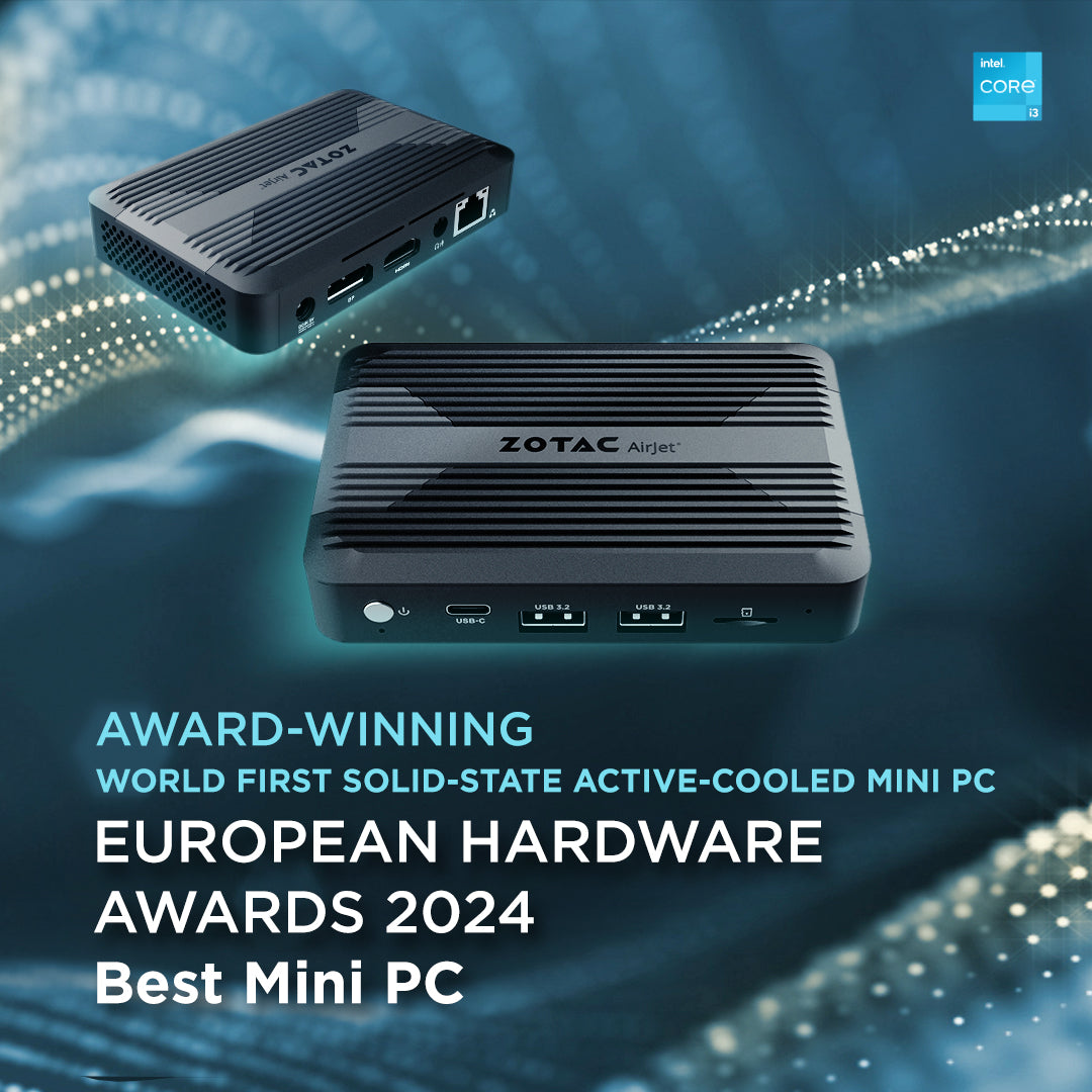 ZOTAC ZBOX AirJet Cooled Mini PC with Intel Core i3-N300
