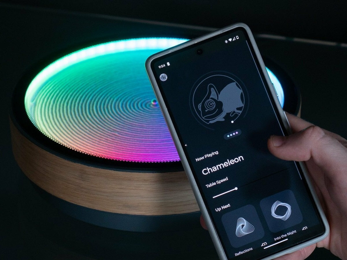 Oasis Mini: Kinetic Art Canvas