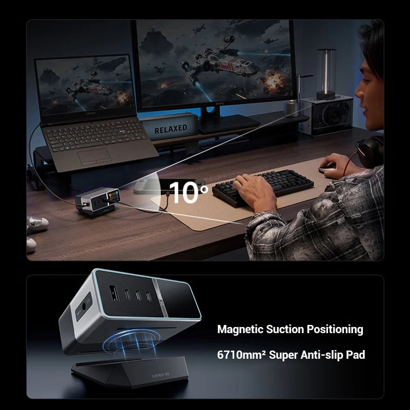 CUKTECH 30 Super Energy Station 300W Ultra Screen Display