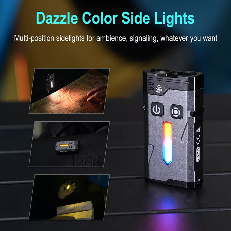 EDC Keychain Super Magnetic Flashlight