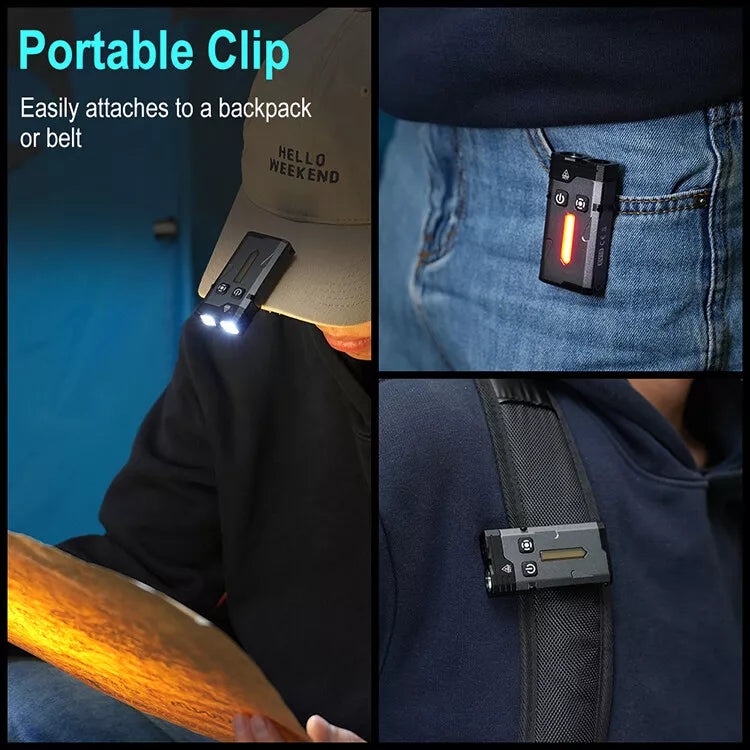 EDC Keychain Super Magnetic Flashlight