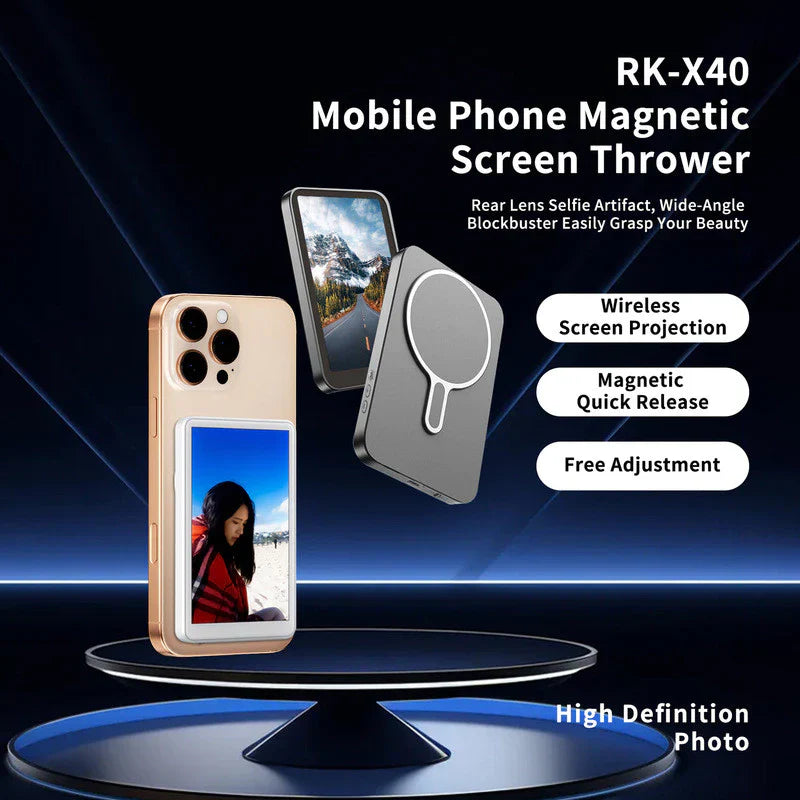 Wireless Magnetic Screen Thrower : Capture Every Moment